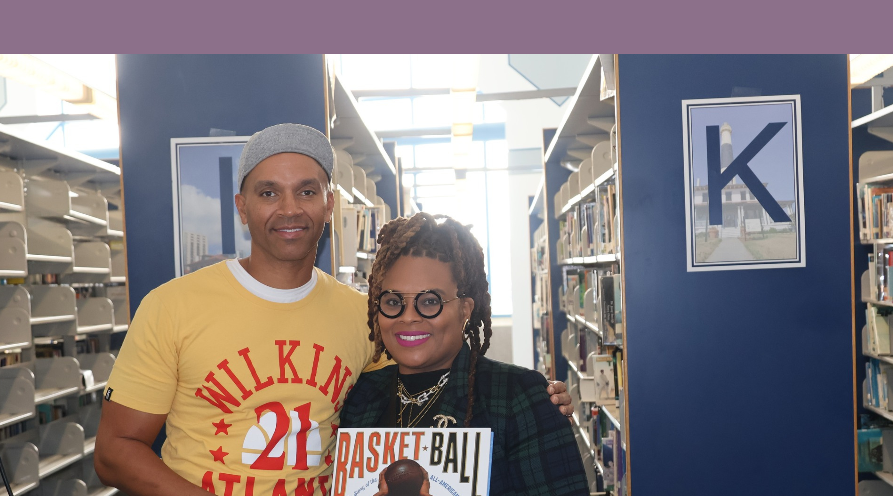 Kadir Nelson and Dr. Constance Days-Chapman