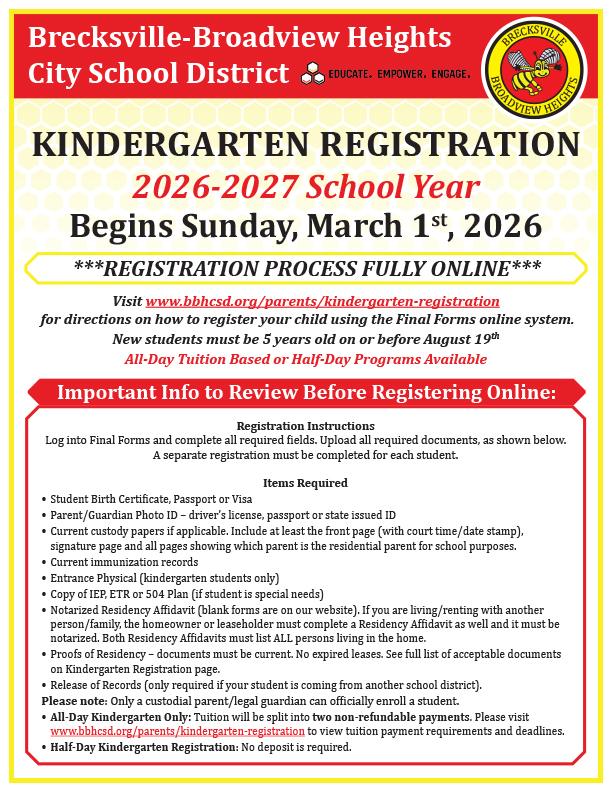 Kindergarten Registration for 2026-27 School Year Now Open | Posts ...