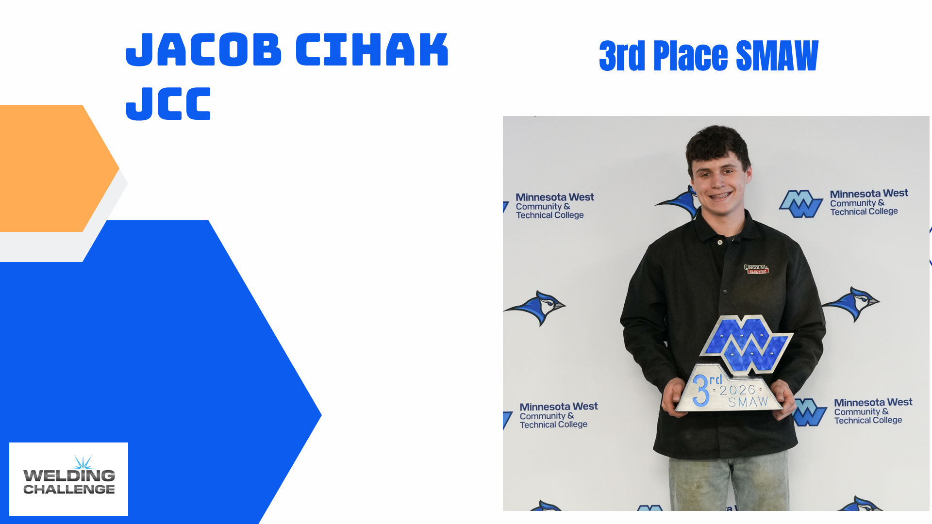 3rd Place Jacob Cihak