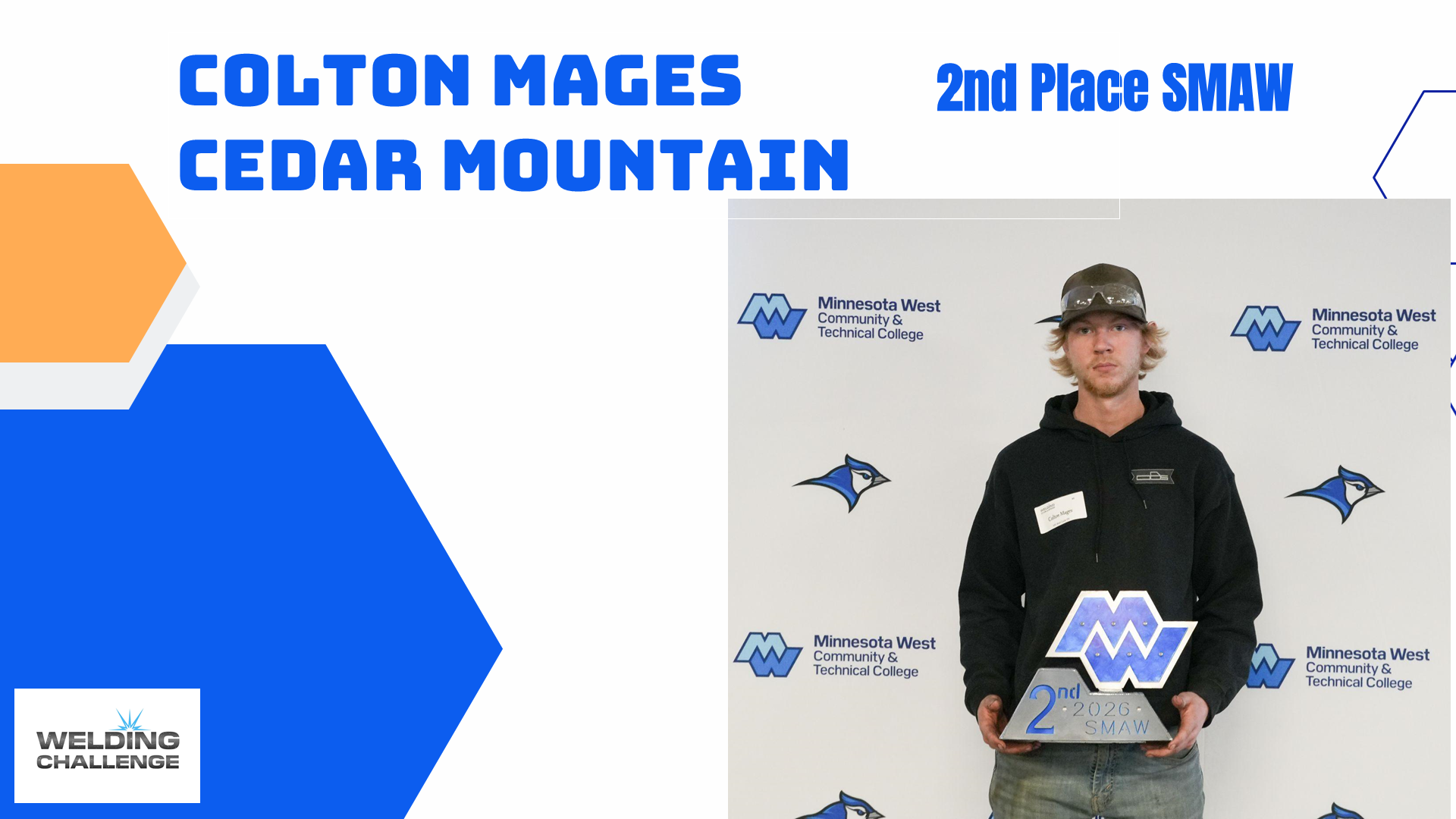 2nd Place Colton Mages
