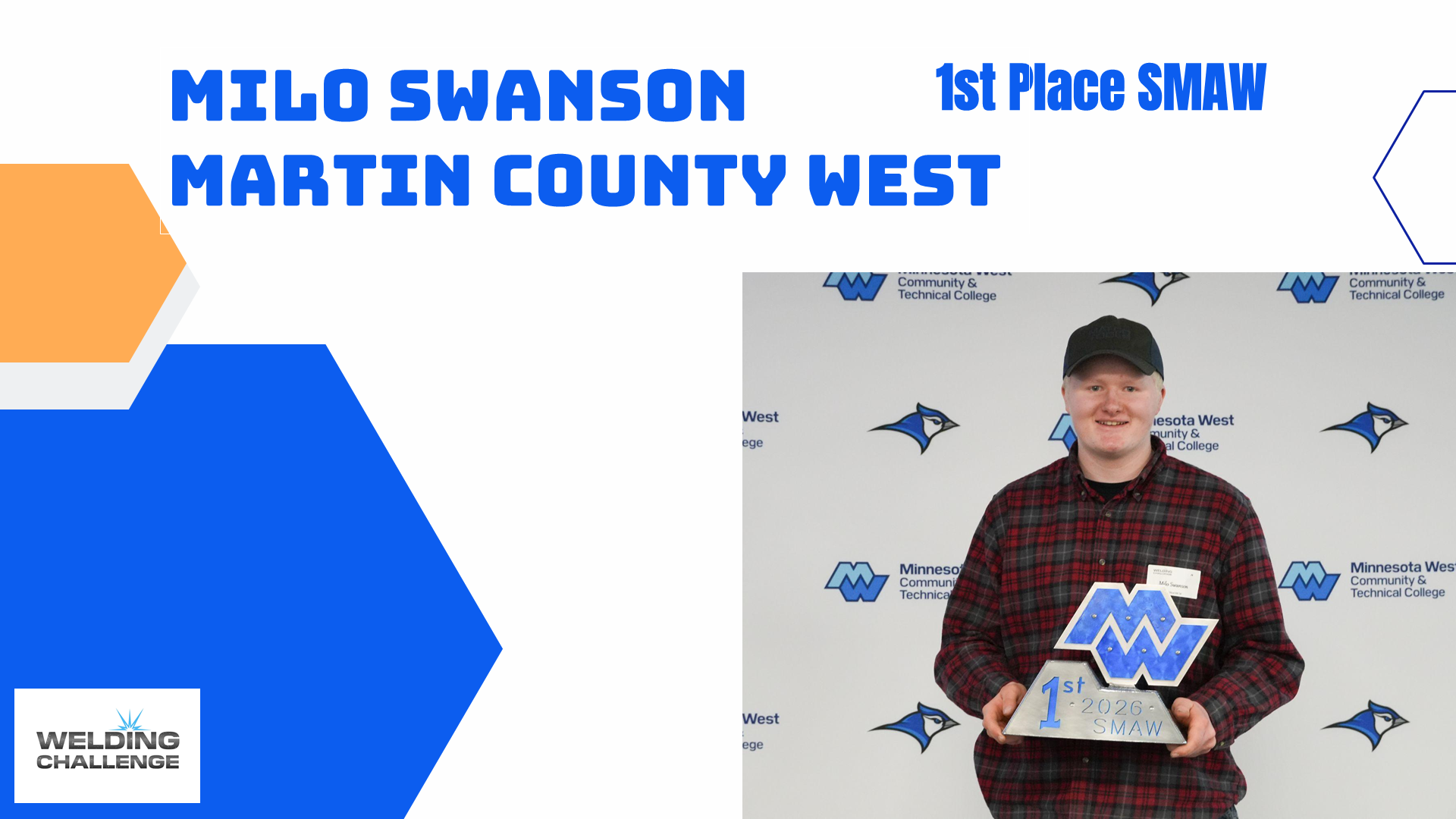 First Place Milo Swanson