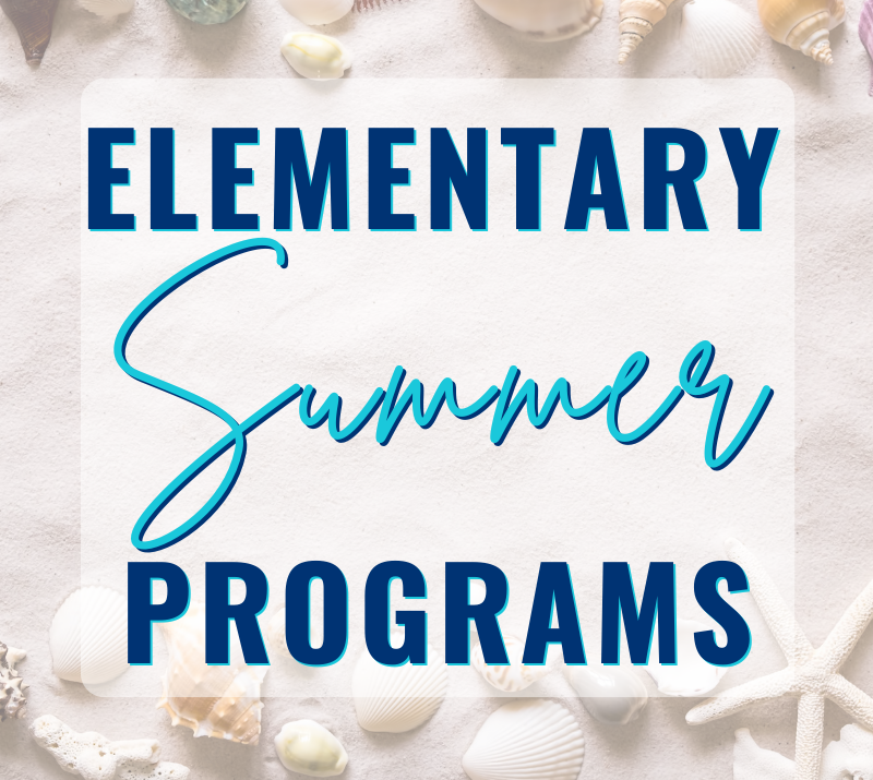 2026 Elementary Summer Programs | Details