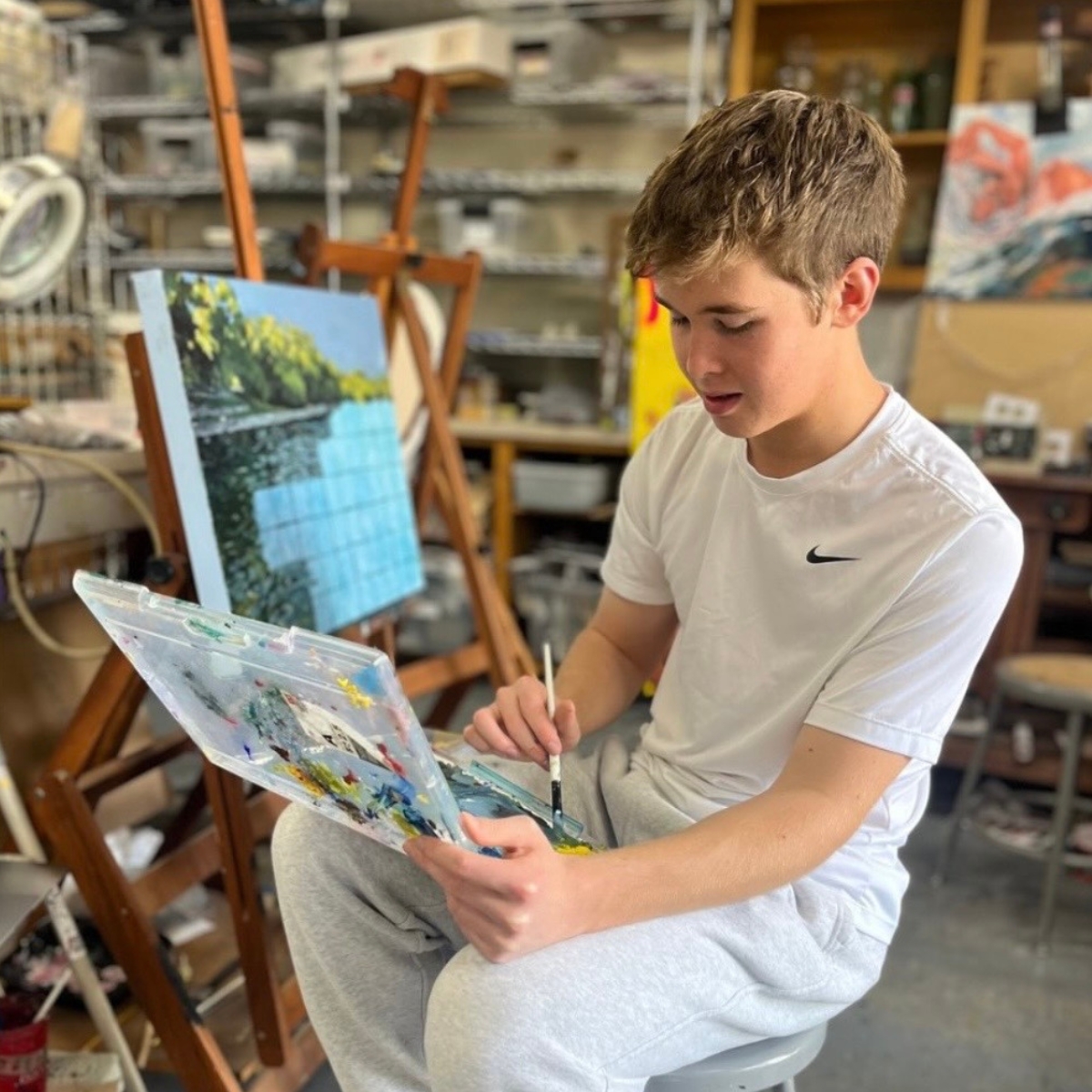 Celebrating Youth Art Month With a Stroke of Spartan Talent | News Details