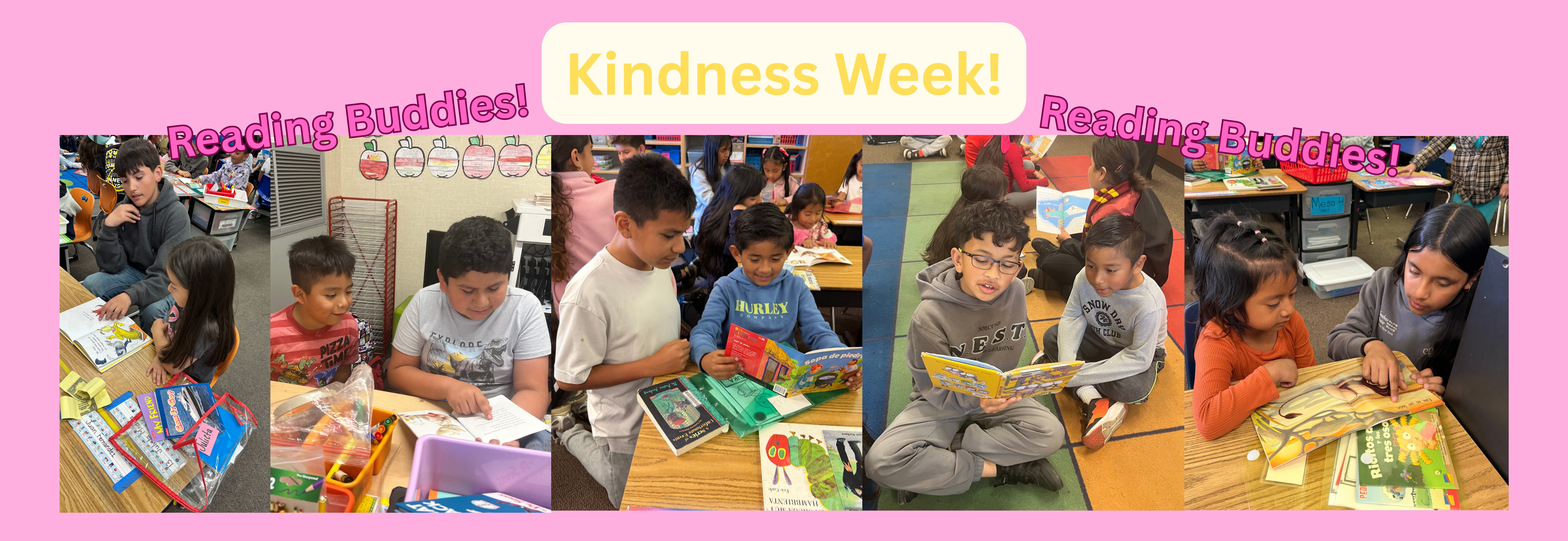Kindness Week Reading Buddies