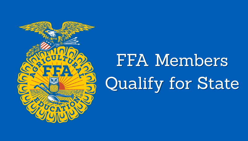 FFA Members Qualify for State | Post Details