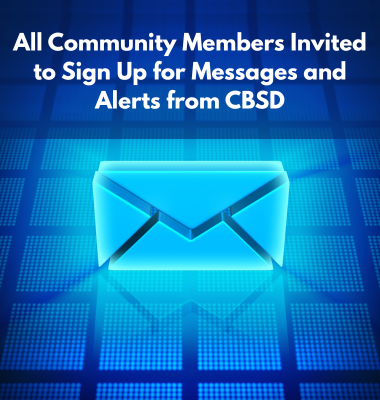 Community Message Sign Sign Up for Community Messages from CBSD | Posts Details/Default Board ...