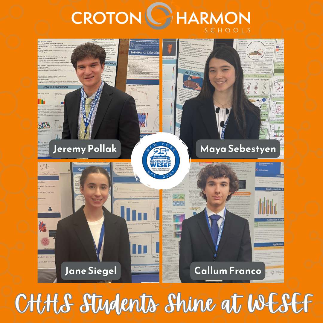 CHHS Science Research Students Recognized at WESEF | Post Details