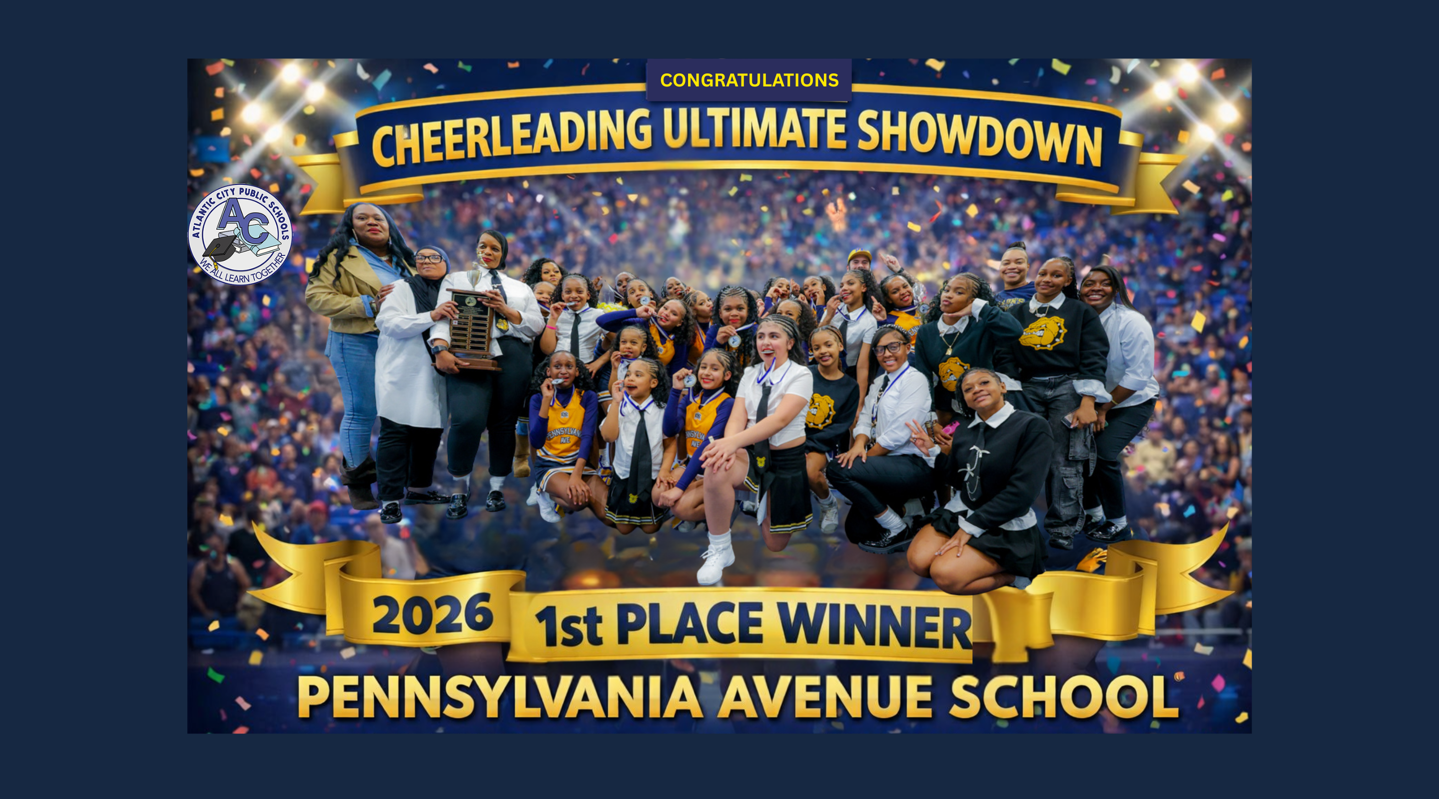 PAS Cheerleaders win 2026