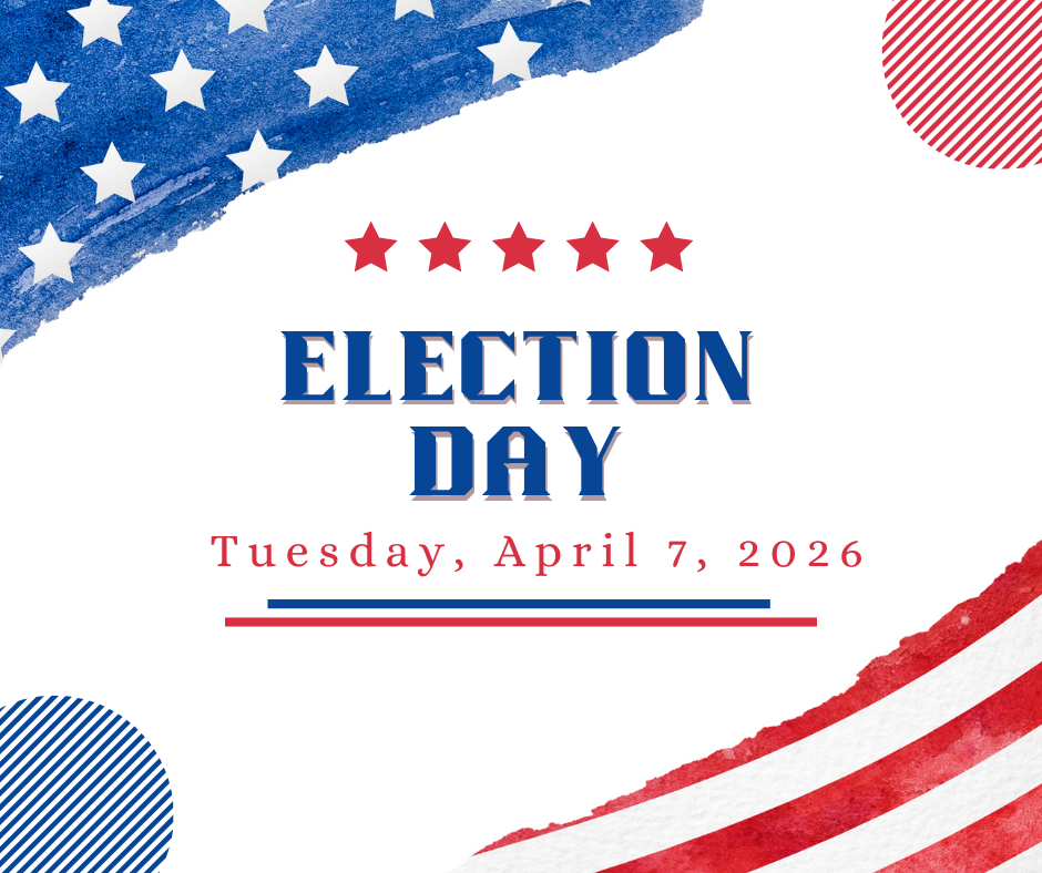Election Day is April 7 | Posts Details/Default Board Post Page