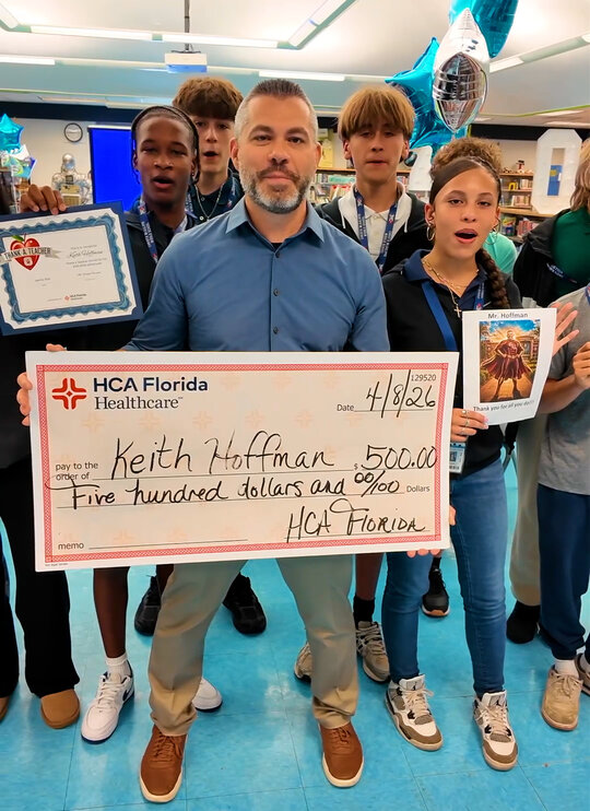 Thank a Teacher: Keith Hoffman from Christa McAuliffe Middle School ...