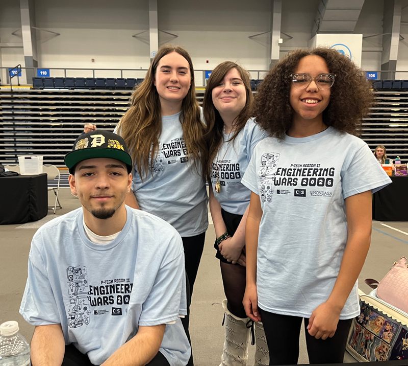 P-TECH Takes Third at Engineering Wars