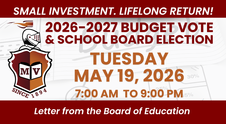 Mount Vernon City School District 2026-27 Budget: Letter from the Board ...