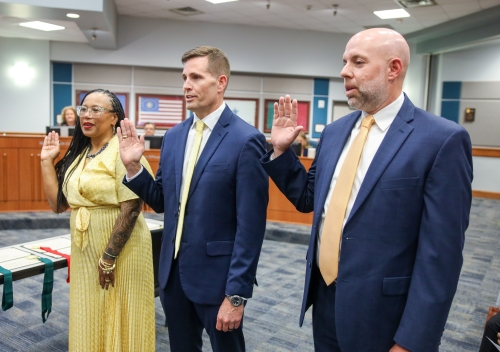 Katy ISD Board of Trustees Welcomes Three New Members, Elects New ...