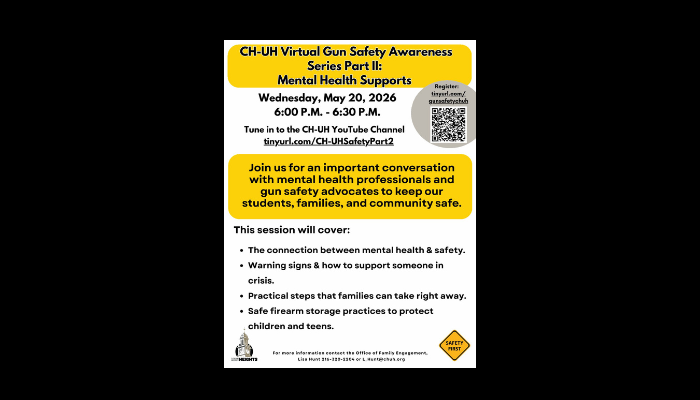 Gun Safety Awareness Webinar May 20: Mental Health Supports | News ...