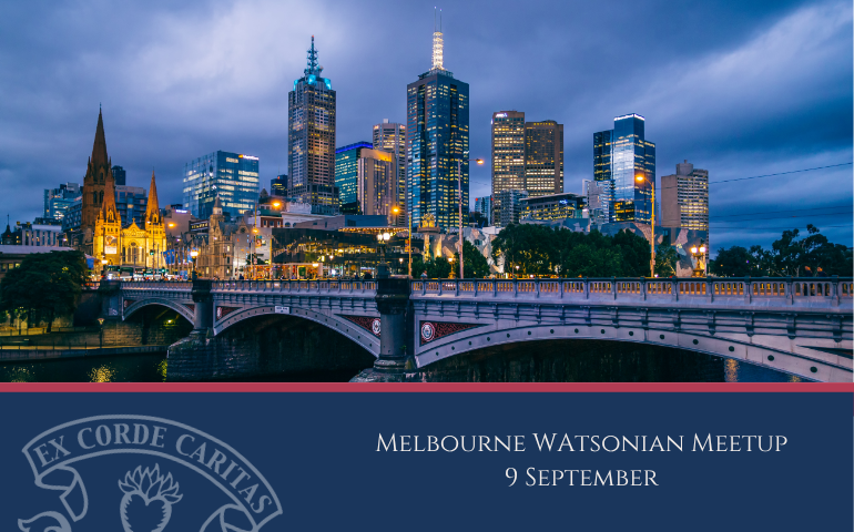 Watsonian meetup in Melbourne