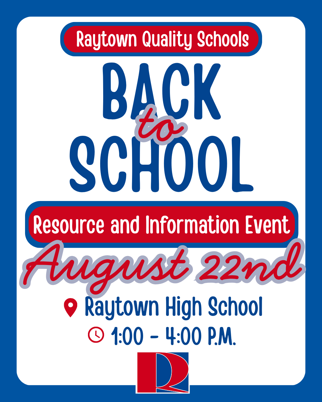 Save the Date for the 2026 Back to School Resource and Information ...