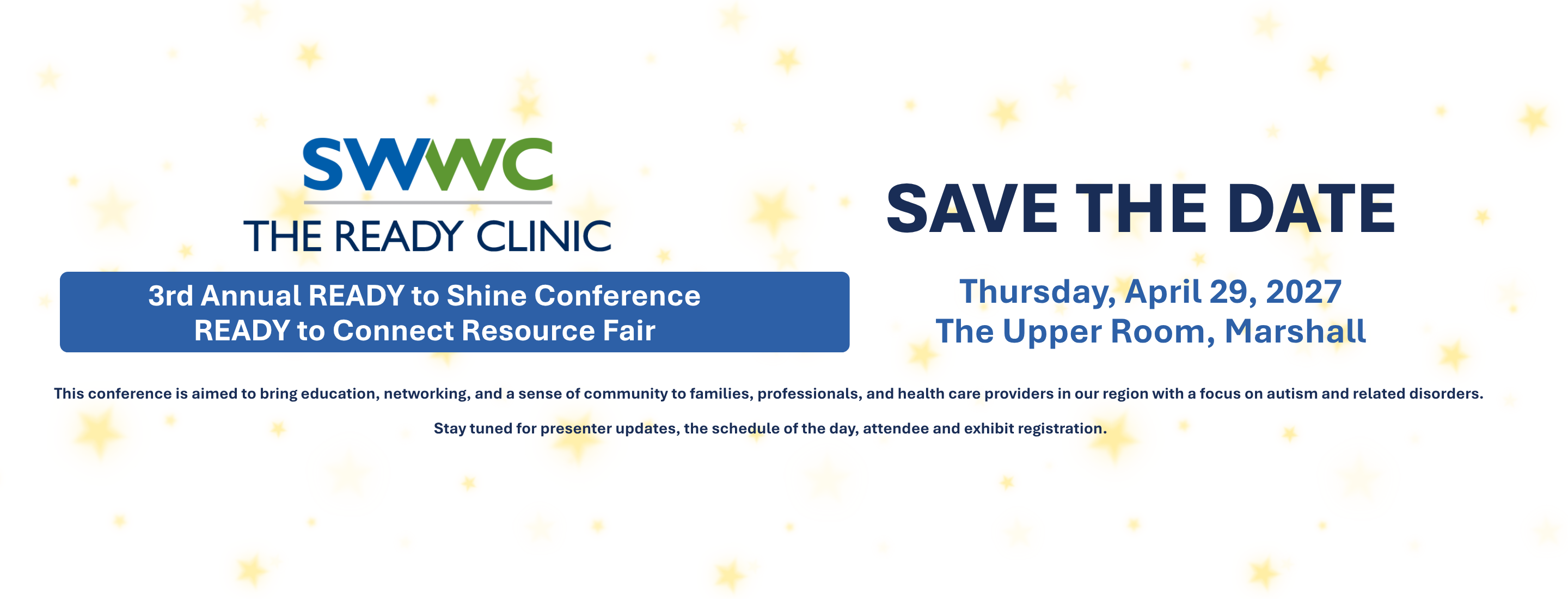Save the Date for READY to Shine 2027