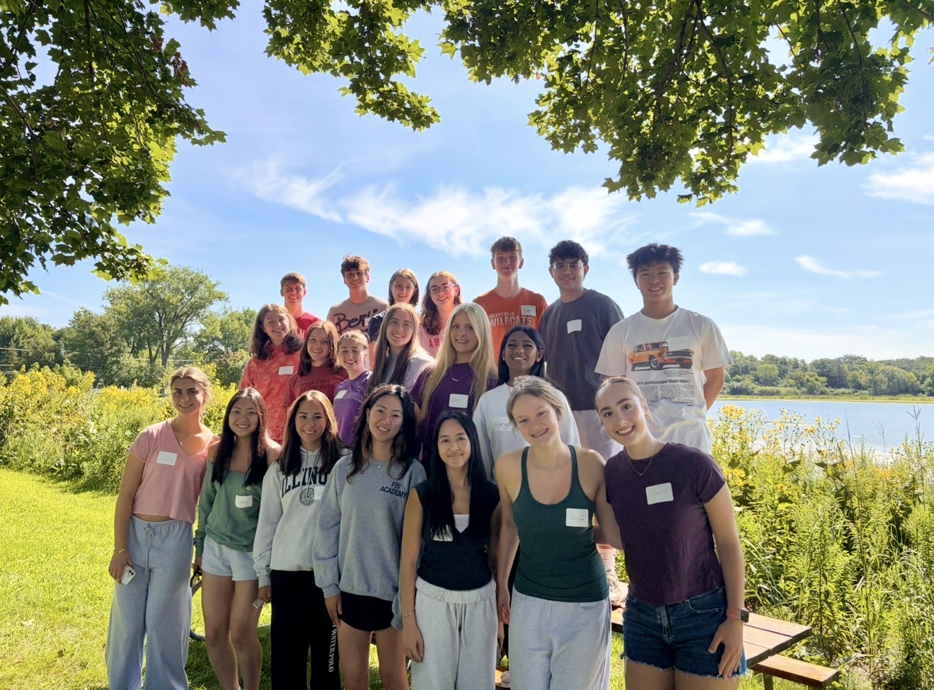 LHS Students at YCC Training