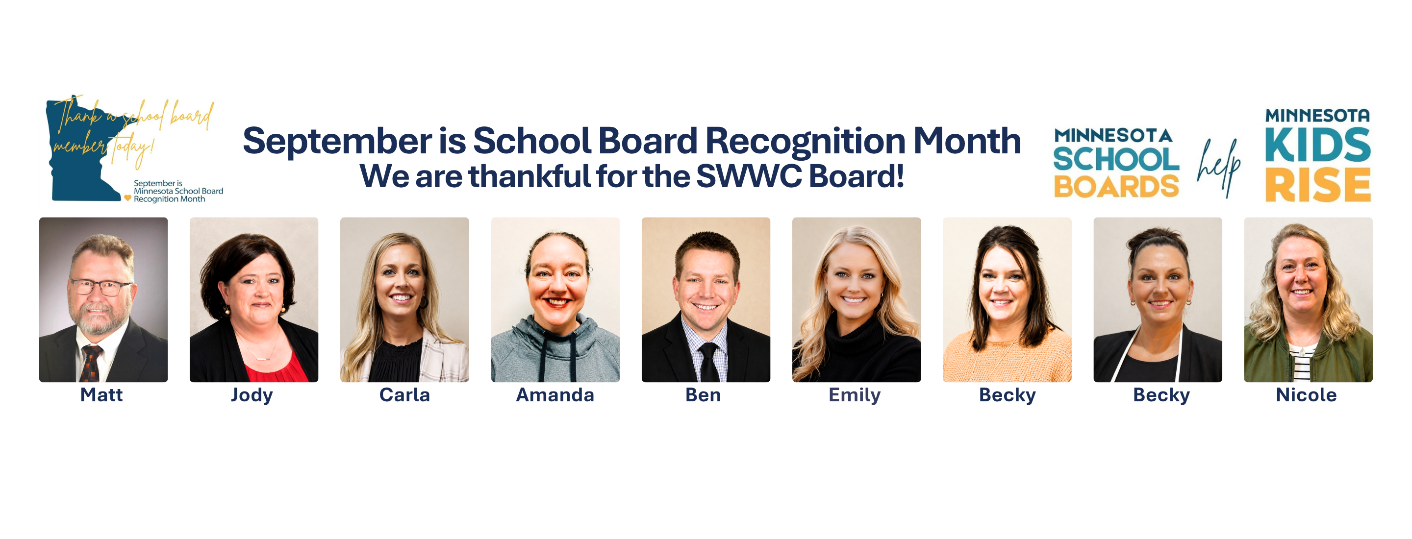 images of the SWWC board members