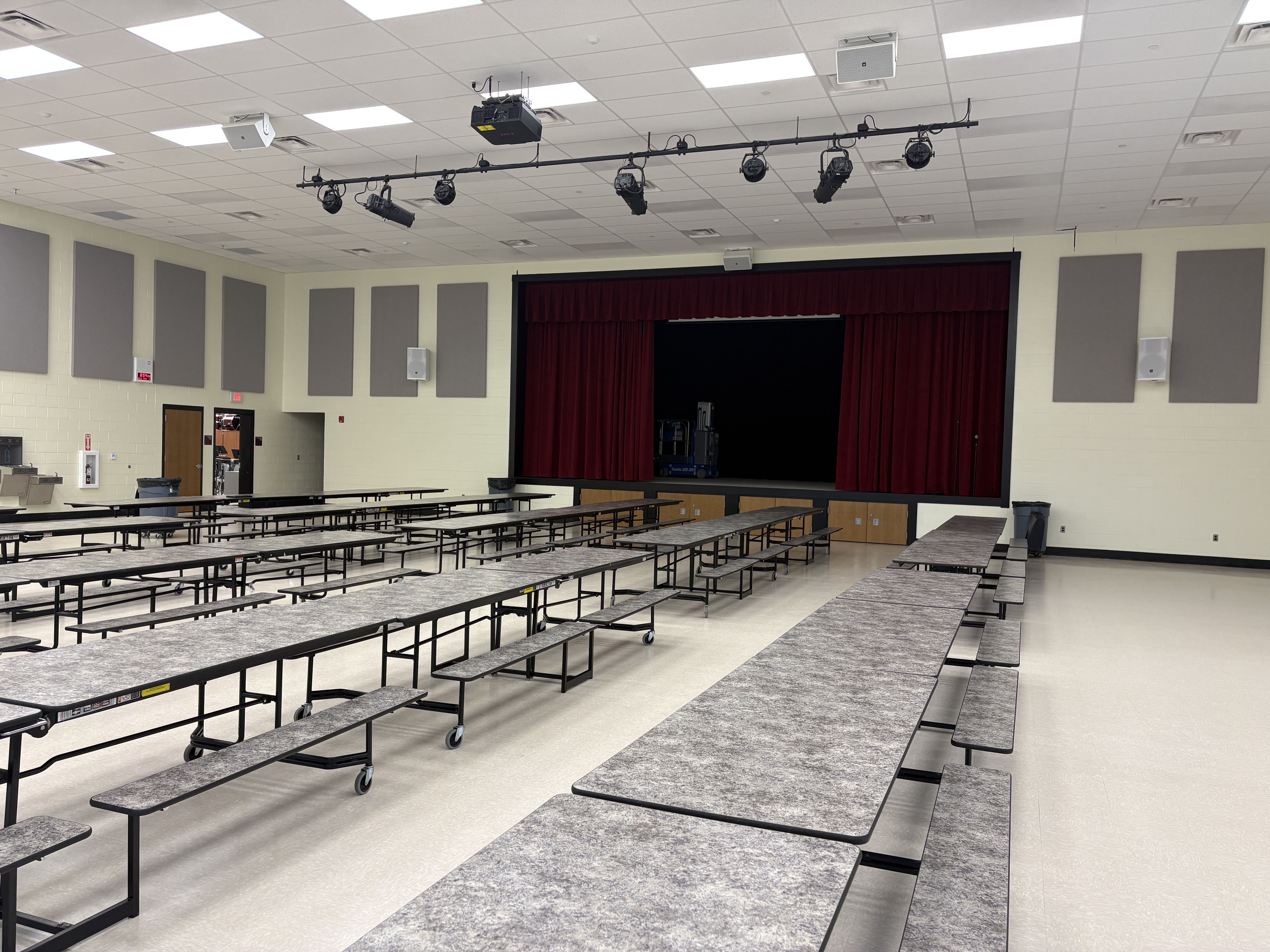 Rosa cafeteria after construction