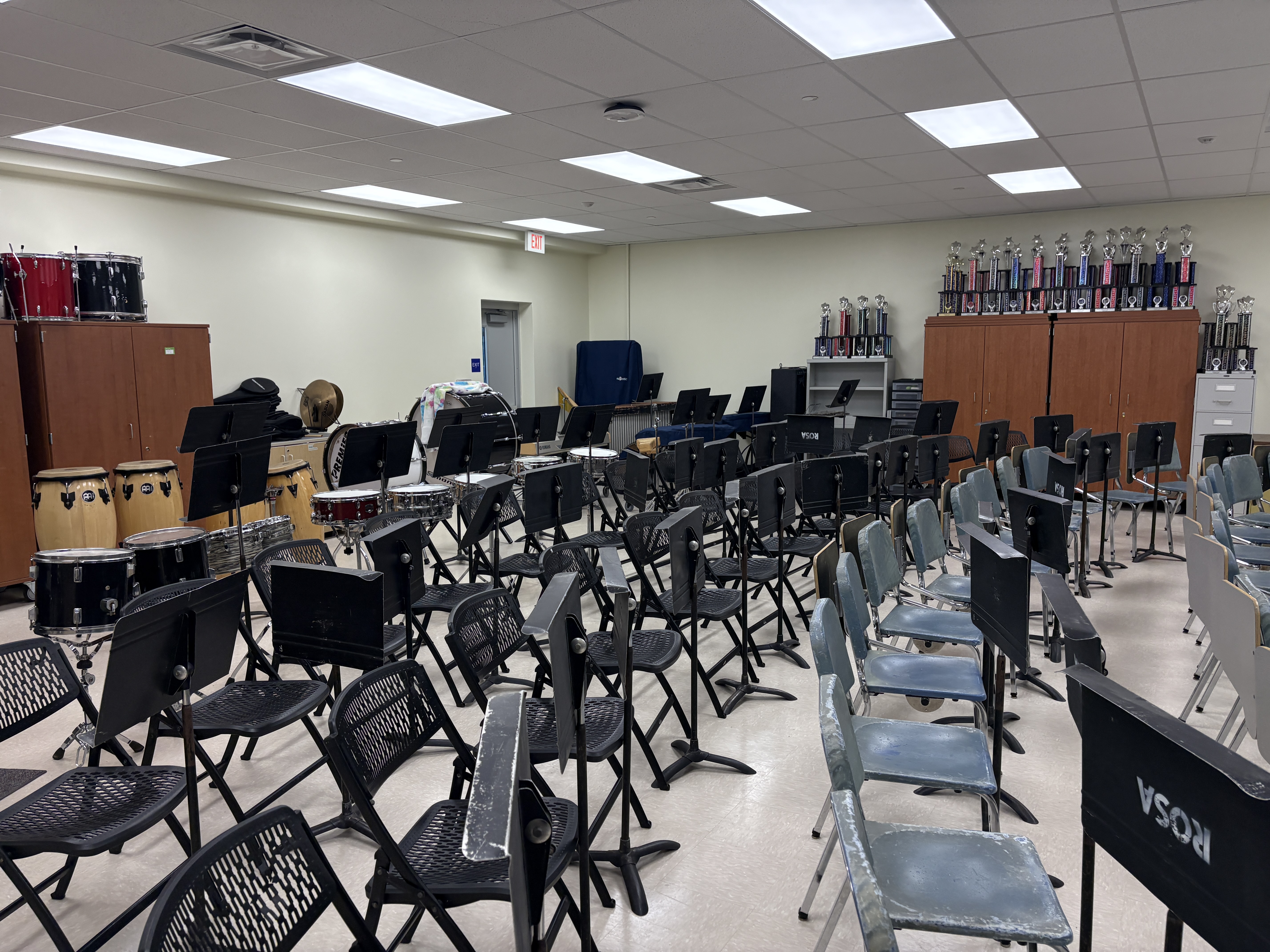 Music suite after construction