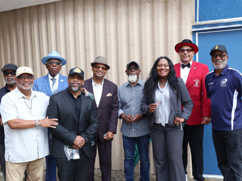Men of Community First Day of School