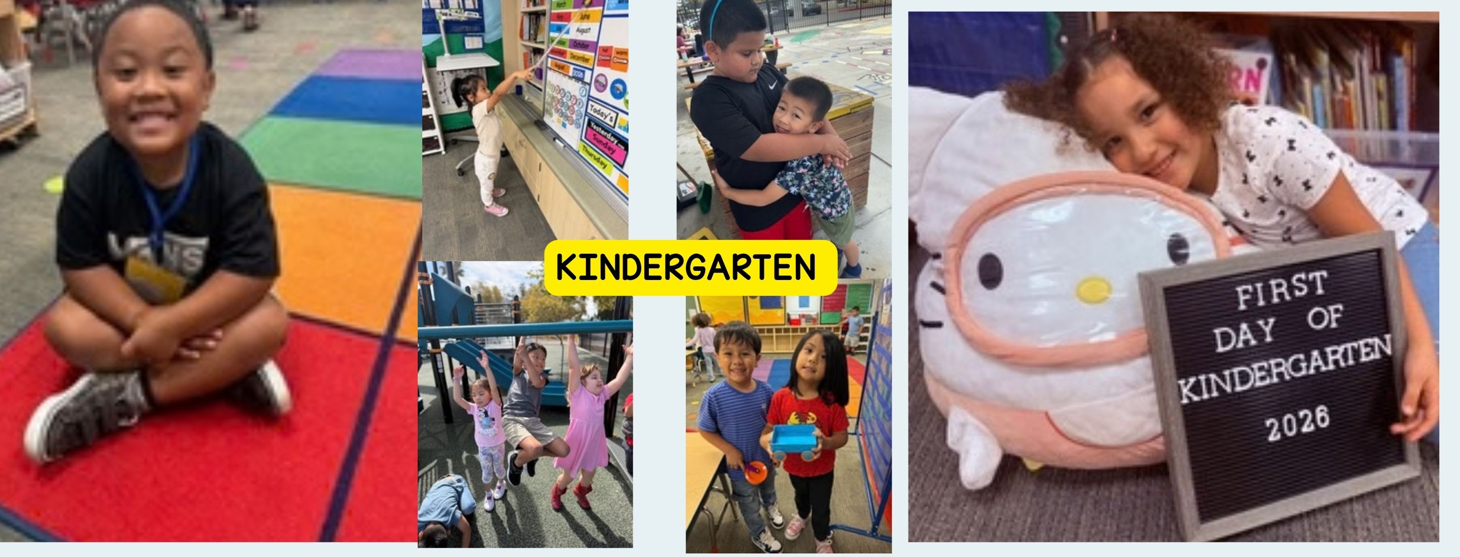 Photo of Kindergarteners!