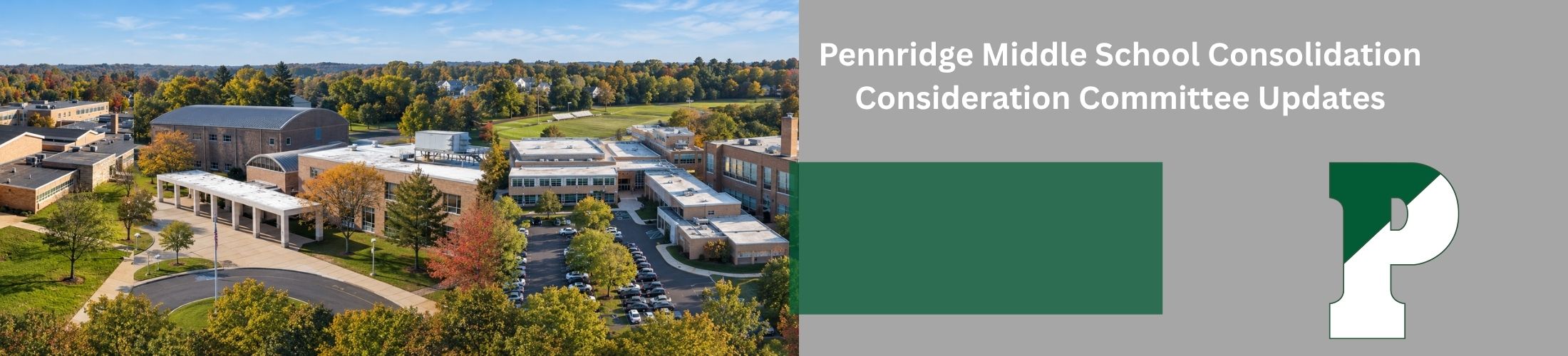 banner for middle school consolidation consideration info