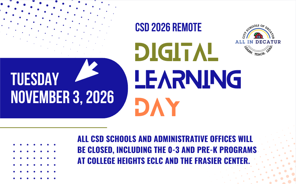 CSD Will Hold a Remote Digital Learning Day on Tuesday, November 3 ...