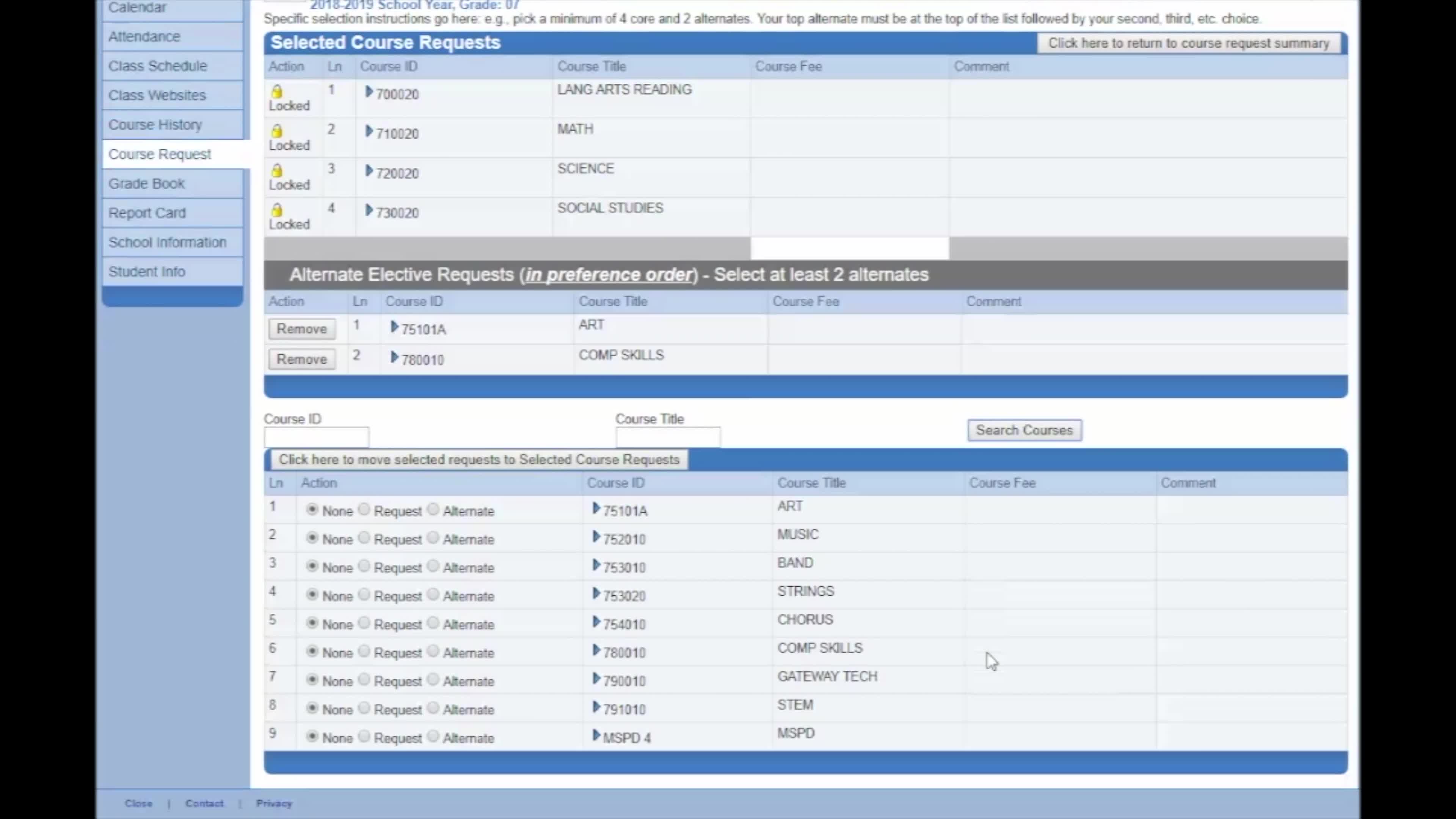 StudentVUE Account Overview - Charles County Public Schools